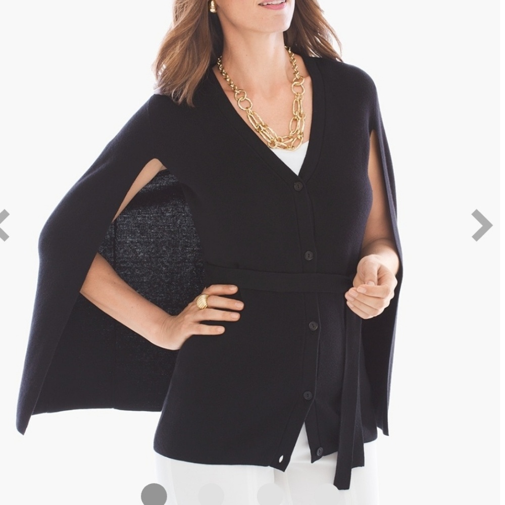 Chico's Cape Cardigan Sweater
